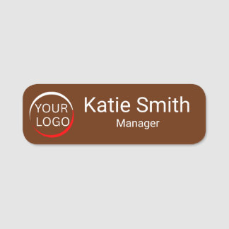Porte-nom Logo personnalisé pour employés et entreprises per