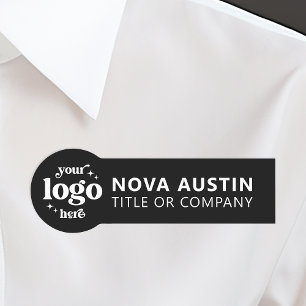 Porte-nom Logo Professionnel Entreprise Employé Magnétique O