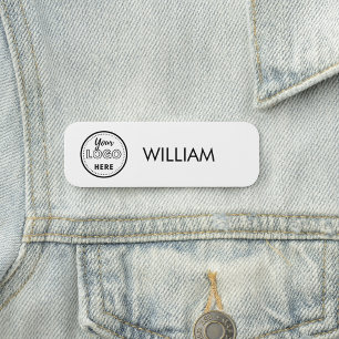 Porte-nom Logo professionnel Entreprise Employé Personnel