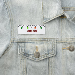 PORTE-NOM **LUMIÈRES DE NOËL** POUR LES ÉVÉNEMENTS DU NO