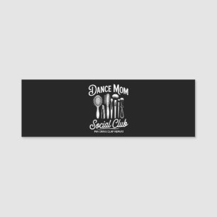 Porte-nom Maman du club social de maman de danse