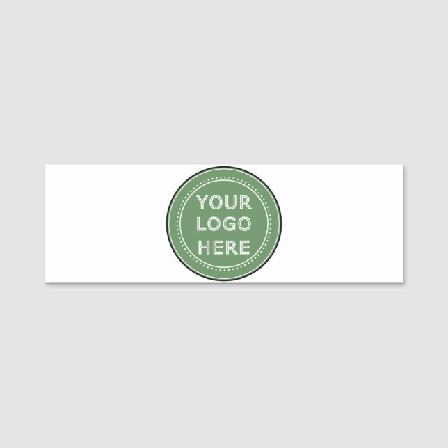 Porte-nom moderne, minimaliste et élégant (Devant)