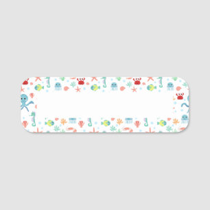 Porte-nom Motif Sea World