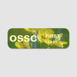 Porte-nom Mustard OSSC Nametag