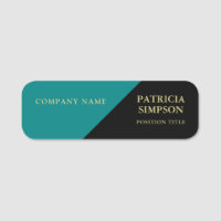 Noir Et Vert Turquoise : Distincts Et Professionne