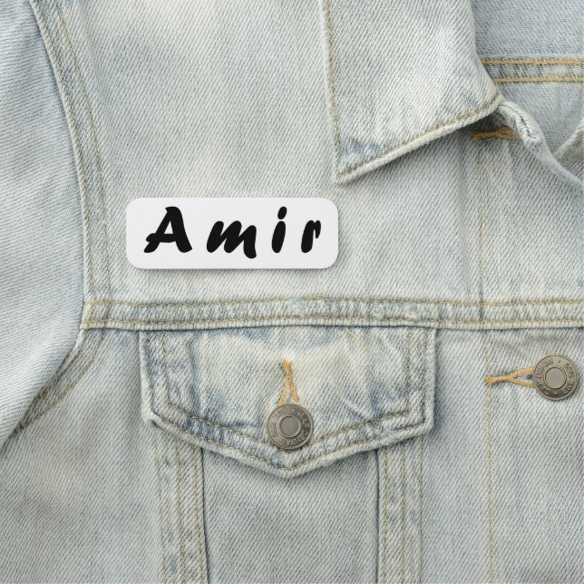 Porte-nom Nom de l'Amir (En situation)
