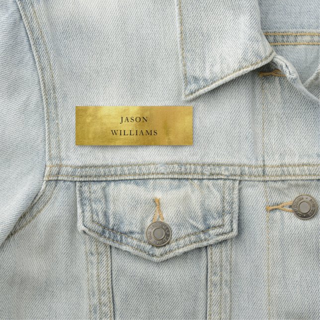 Porte-nom Nom personnalisé personnalisé personnalisé métal o (En situation)