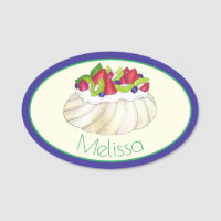 Nourriture du dessert de la Meringue de Pavlova au