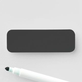 Porte-nom Nouveau Personnalisé une photo en noir et blanc d'