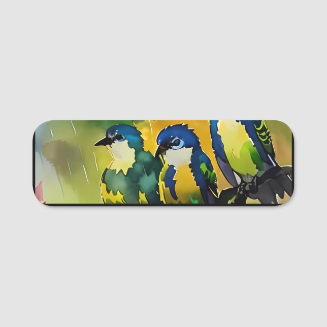 Porte-nom oiseaux (Devant)