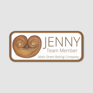 Porte-nom Palmiers French Puff Pastry Cookies Paris Bakery