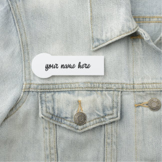 Porte-nom Personnaliser ou Customiser