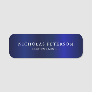 Porte-nom Personnel du bureau métallurgique de la Marine
