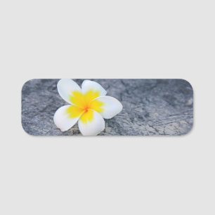 Porte-nom Plumerias