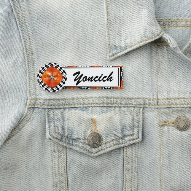 Porte-nom Portail au Soleil par Kenneth Yoncich (En situation)