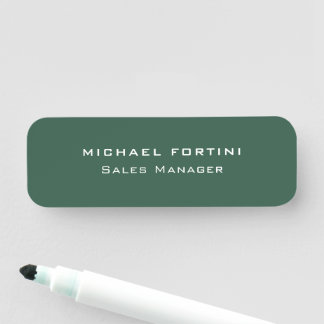 Porte-nom Poste de personnel personnalisé moderne