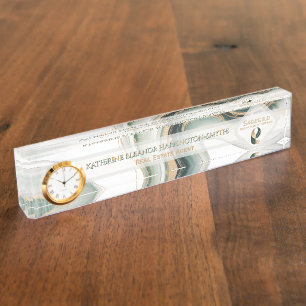 PORTE-NOM POUR BUREAU 