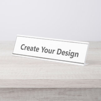 Porte-nom pour bureau