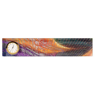Porte-nom Pour Bureau Abstrait