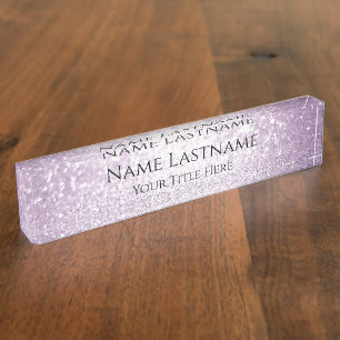 Porte-nom Pour Bureau Accroche-maquillage Artiste Planificateur d'évén