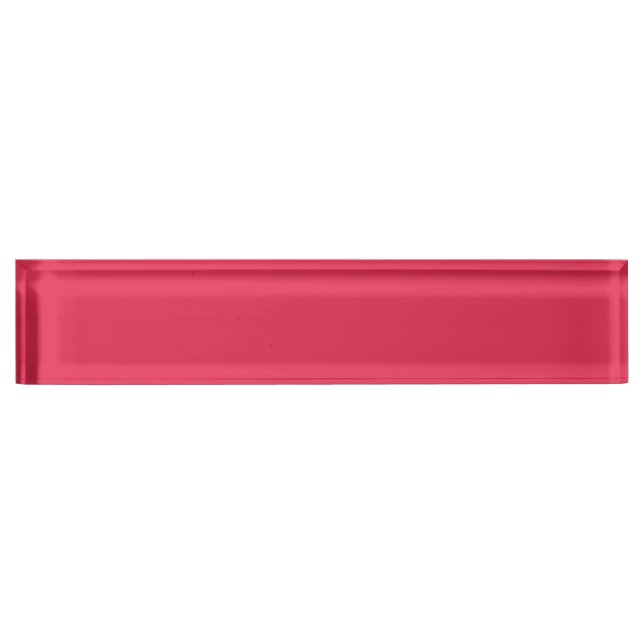 Porte-nom Pour Bureau Amaranthe (couleur solide) (Devant)