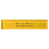 Ambre Jaune Plaine Élégant Professionnel Moderne