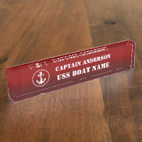Ancre et corde Capitaine et bateau