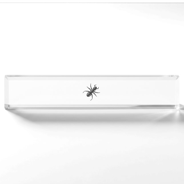 Porte-nom Pour Bureau Ant (Devant)