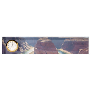 Porte-nom Pour Bureau Arizona Horseshoe Meandre de pliage du fleuve Colo