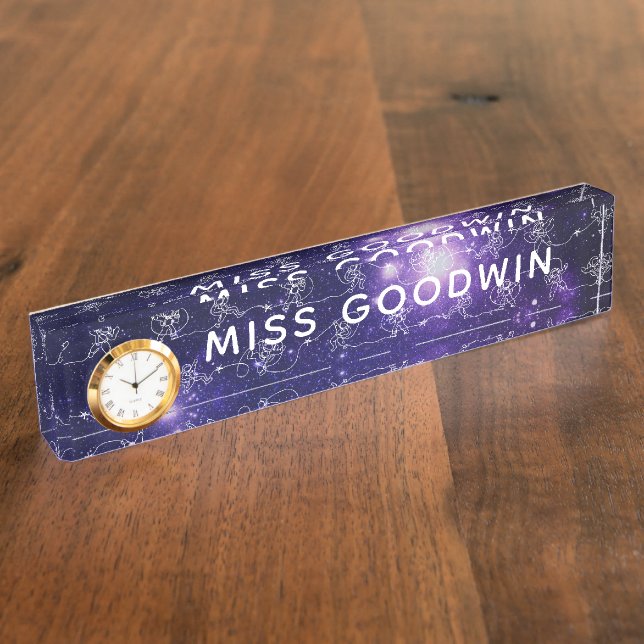 Porte-nom Pour Bureau Astronaut (Taille)