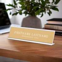 Basique Or Blanc Nom traditionnel Titre Garamond