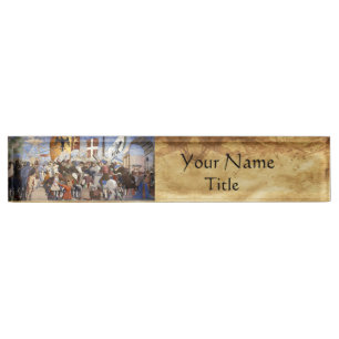 PORTE-NOM POUR BUREAU BATAILLE DE HERACLIUS
