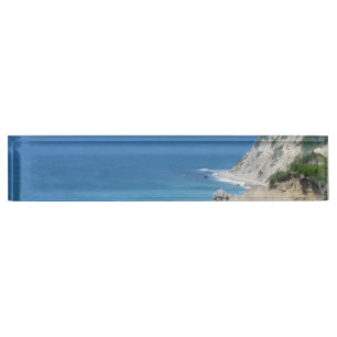 Porte-nom Pour Bureau Block Island Bluffs - Block Island, Rhode Island