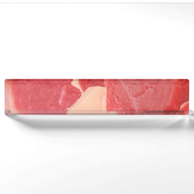 Porte-nom Pour Bureau Boeuf (Devant)