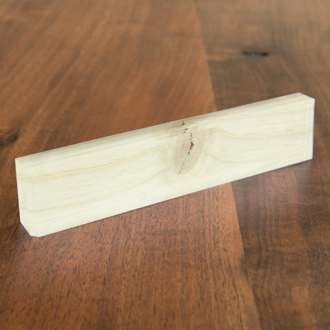 Porte-nom Pour Bureau bois (Taille)