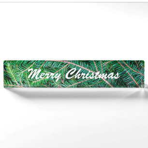 Porte-nom Pour Bureau Branche du sapin