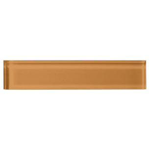 Porte-nom Pour Bureau Bronze (couleur solide)