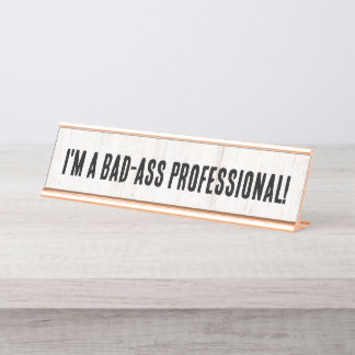 Porte-nom Pour Bureau Cadeau drôle pour un collègue de travail professio