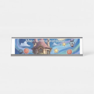 Porte-nom Pour Bureau Cadeau pour Mme Emma palette