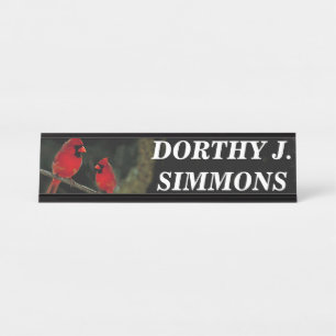 PORTE-NOM POUR BUREAU CARDINAL