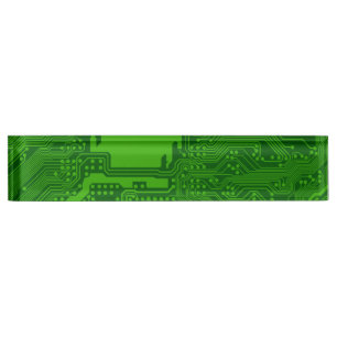 Porte-nom Pour Bureau Carte de circuit
