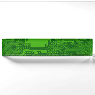 Porte-nom Pour Bureau Carte de circuit imprimé
