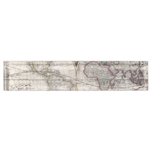 Porte-nom Pour Bureau Carte du monde 1685 de Bormeester