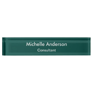 Porte-nom Pour Bureau Carte signalétique du bureau de conseil de script 