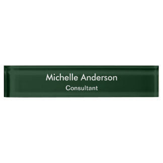 Porte-nom Pour Bureau Carte signalétique du bureau de conseil de script 