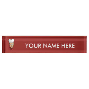 Porte-nom Pour Bureau Chef