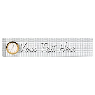Porte-nom Pour Bureau Choisir la couleur de vos vérificateurs Customiser