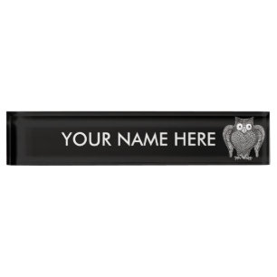 Porte-nom Pour Bureau Chouette dont vous avez besoin