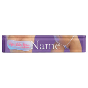 Porte-nom Pour Bureau Club de bain à remous Thunder_Cove