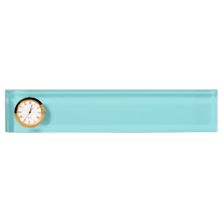 Porte-nom Pour Bureau Couleur bleu doux